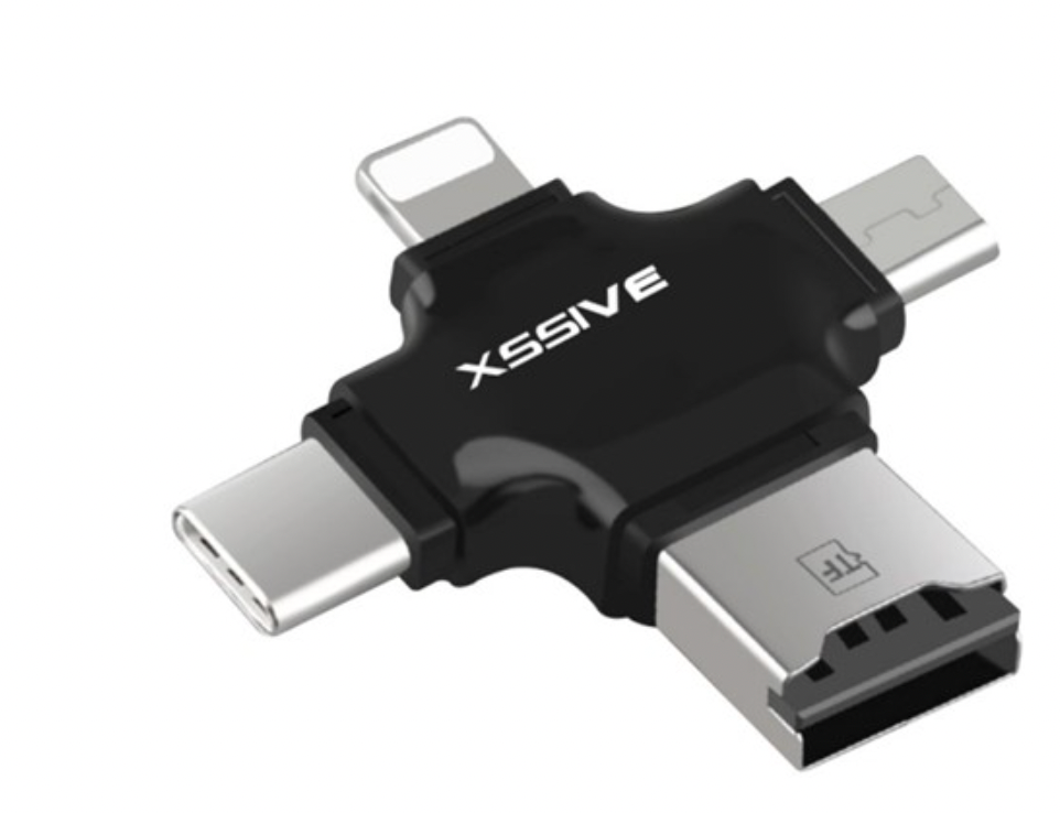 OTG Card Reader 4in1