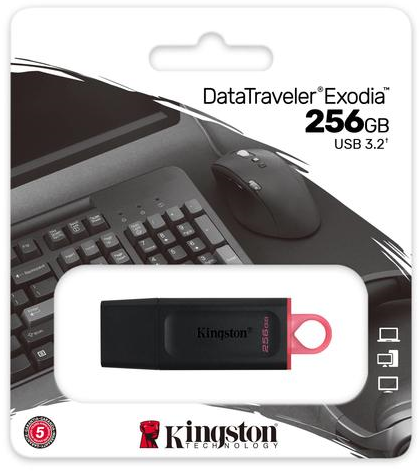 Kingston DataTraveler Exodia USB Stick - 256GB