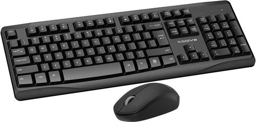 Xssive XSS-KMSET1 Qwerty Wireless Keyboard+Mouse Set